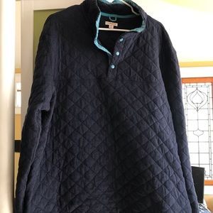 Quilted sweatshirt